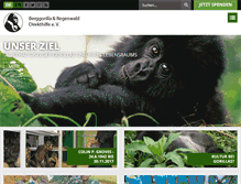 Tablet Screenshot of berggorilla.org